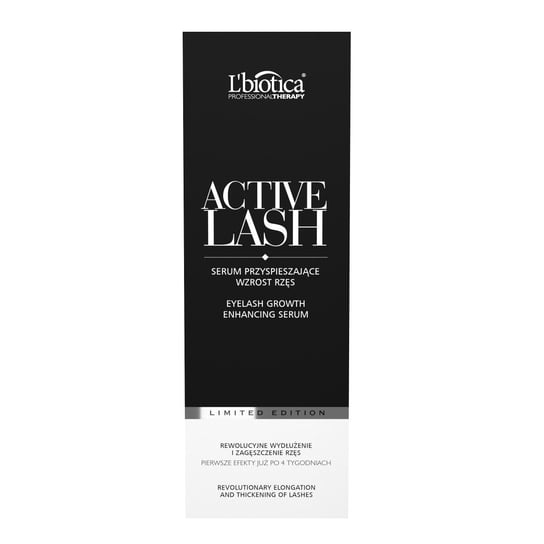 L'biotica, Active Lash, serum przyspieszające wzrost rzęs, 3,5 ml L'Biotica