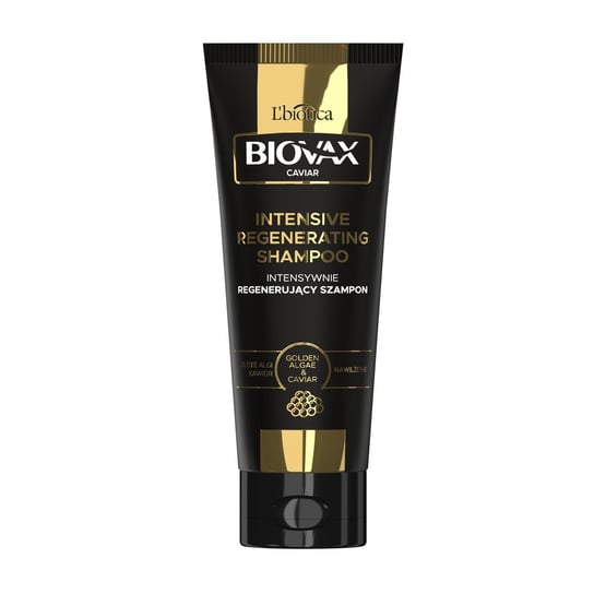 L'Biotica, Biovax Glamour Caviar, intensywnie regenerujący szampon, 200 ml LBIOTICA / BIOVAX