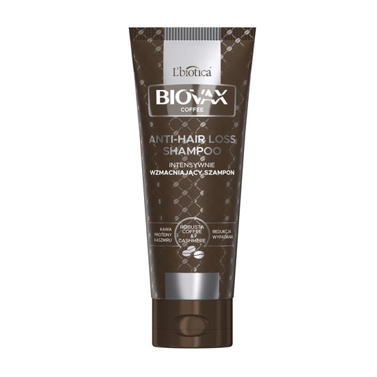 L'Biotica, Biovax Glamour Coffee, intensywnie wzmacniający szampon, 200 ml LBIOTICA / BIOVAX