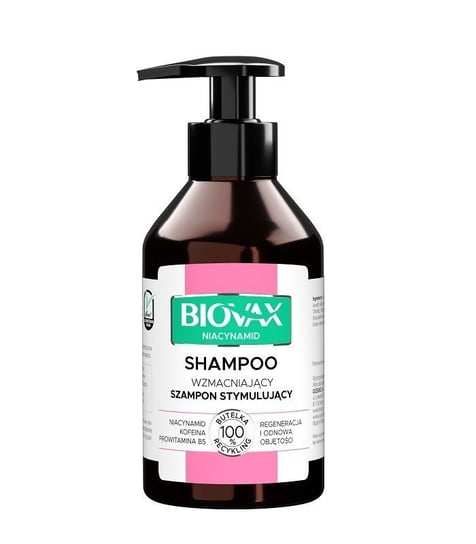 L'Biotica, Biovax Niacynamid, Wzmacniający szampon stymulujący z niacynamidem, 200 ml LBIOTICA / BIOVAX