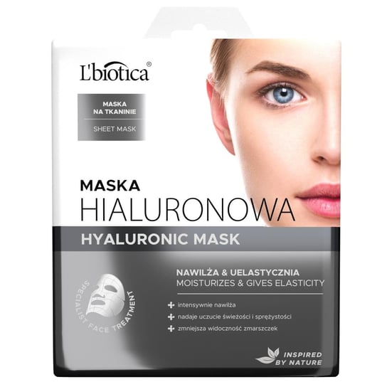 L'Biotica, maska hialuronowa, 23 ml LBIOTICA / BIOVAX
