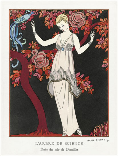 L’Eau, George Barbier - plakat 29,7x42 cm Galeria Plakatu