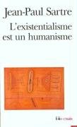 L' existentialisme est un humanisme Sartre Jean-Paul