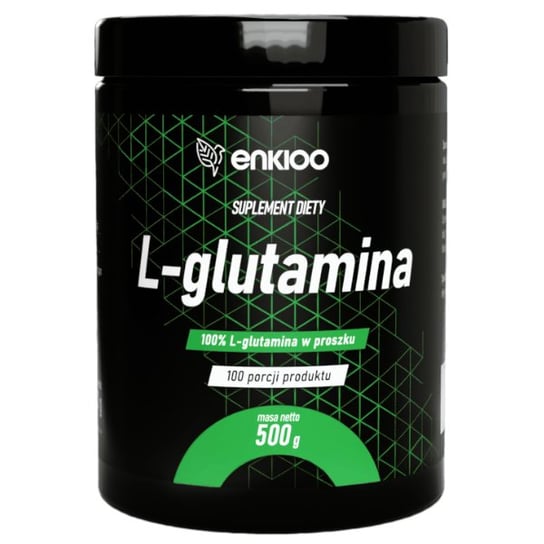 L-glutamina, proszek 500g Enkioo