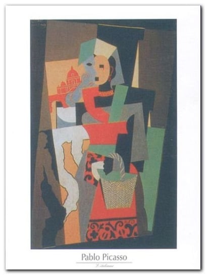 L'ltalienne, 1917 plakat obraz 60x80cm Wizard+Genius