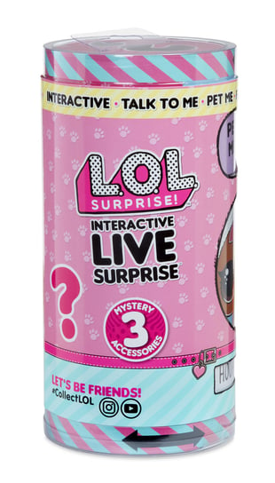 L.O.L., interaktywne zwierzątko niespodzianka Live Surprise L.O.L. Surprise