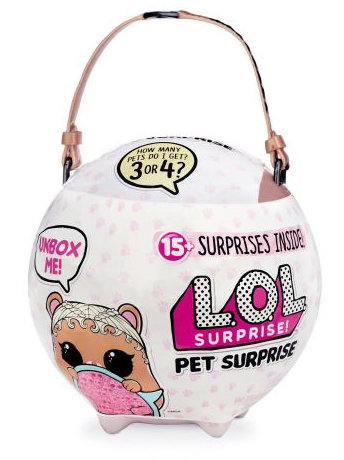 L.O.L. Surprise, figurka w kuli Biggie Pet Hamster L.O.L. Surprise