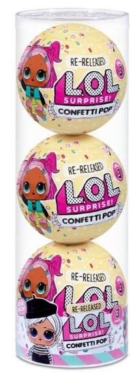 L.O.L. Surprise, figurki 3-pak confetti Beatnik Babe L.O.L. Surprise
