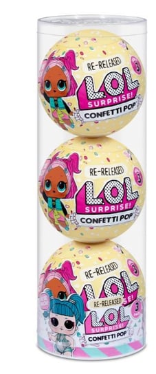 L.O.L. Surprise, figurki 3-pak confetti Glamstronaut L.O.L. Surprise