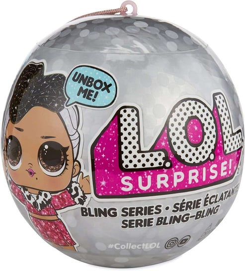 L.O.L. Surprise kula niespodzianka Bling Series z laleczką 7 elementów MGA Entertainment