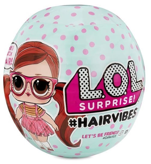 L.O.L. Surprise, laleczka Hairvibes Tots, Kolorowe włosy, Series A L.O.L. Surprise