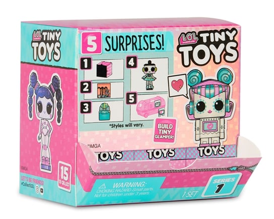 L.O.L. Surprise, laleczka niespodzianka Tiny Toys L.O.L. Surprise