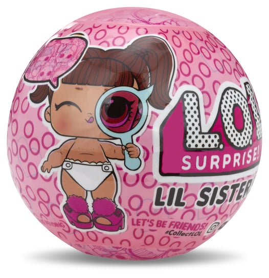 L.O.L. Surprise, laleczki niespodzianka Małe siostrzyczki, seria 3-1 L.O.L. Surprise