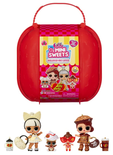 L.O.L. Surprise Loves Mini Sweets Deluxe S2 -  Jelly Belly, Walizka L.O.L. Surprise