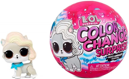 L.O.L. Surprise, mini lalka Color Change Pets Asst in PDQ L.O.L. Surprise