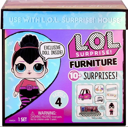 L.O.L. Surprise, mini lalka z akcesoriami Furniture with Doll- Style 1 L.O.L. Surprise