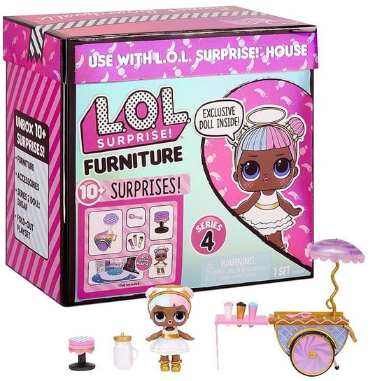 L.o.l. Surprise, mini lalka z akcesoriami Furniture with Doll- Style 2 L.O.L. Surprise