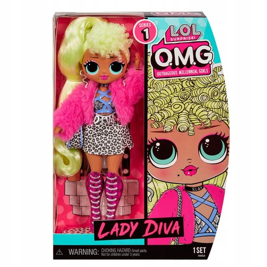 L.O.L. Surprise OMG, Core Doll Series, lalka Lady Diva L.O.L. Surprise