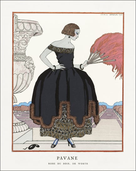 L’Oiseau Cheri, George Barbier - plakat 20x30 cm Galeria Plakatu