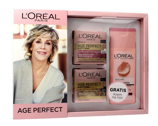 L'oreal Paris, Age Perfect 60+, zestaw kosmetyków, 3 szt. L'oréal Paris