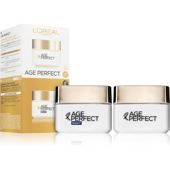 L’Oréal Paris Age Perfect, Zestaw do pielęgnacji skóry przeciw zmarszczkom, 2x50 ml L’Oréal