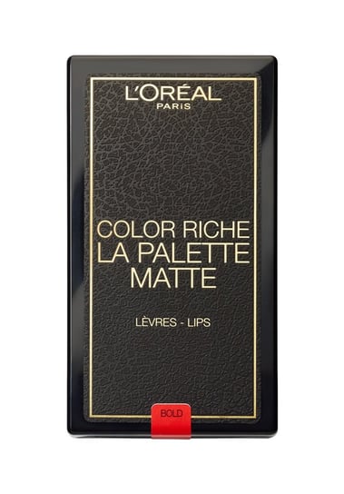 L'Oreal Paris, Color Riche La Palette Matte Lips, paletka szminek Bold, 6x1g L'Oreal Paris