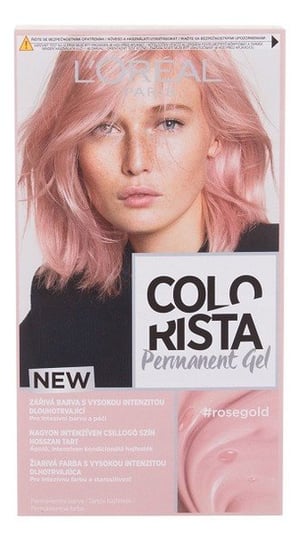 L'Oreal Paris Colorista permanent gel trwała farba do włosów #rosegold L'Oreal Paris