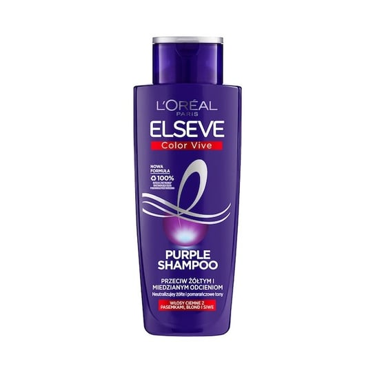 L'oreal Paris, Elseve Color Vive Purple Shampoo, szampon do włosów, 200 ml L'Oreal Paris