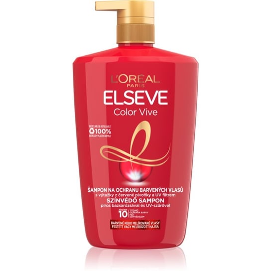 L’Oréal Paris Elseve Color-Vive, Szampon do włosów farbowanych, 1000 ml L’Oréal