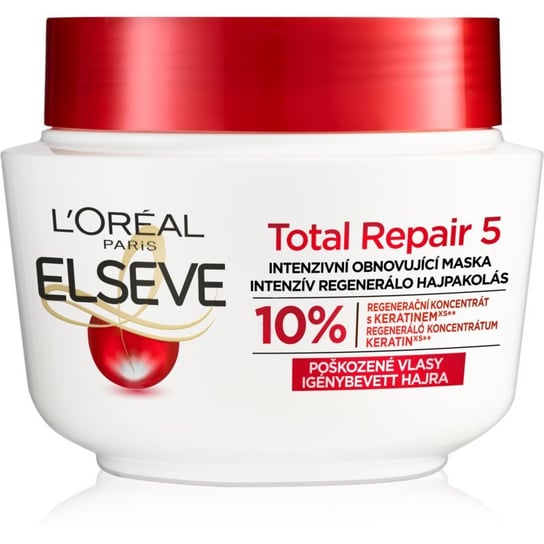 L’Oréal Paris Elseve Total Repair 5 regenerująca maska do włosów z keratyną 300 ml L'Oreal Paris