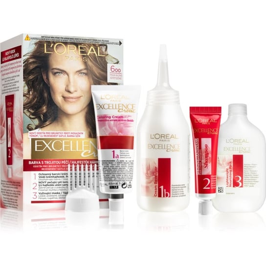 L’Oreal Paris Excellence Creme farba do włosów odcień 600 L’Oreal Paris