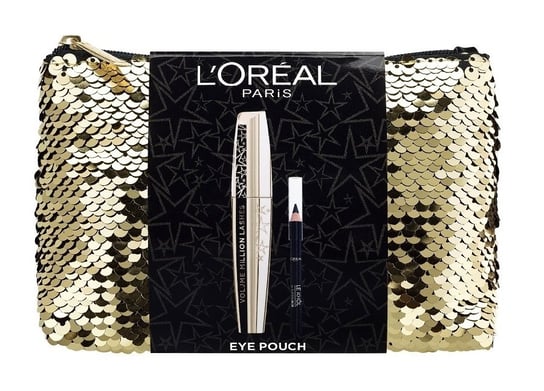 L'Oreal Paris, Eye Pouch, Zestaw kosmetyków do makijażu, 3 szt. L'Oreal Paris