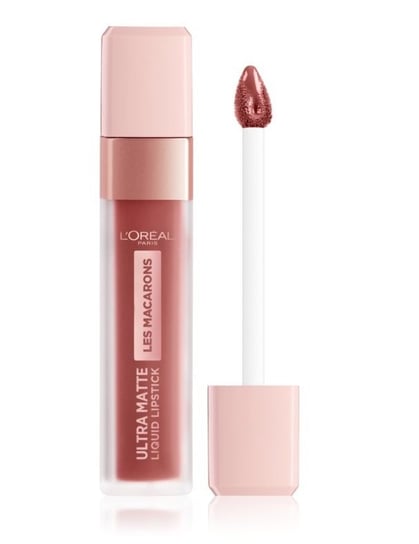L'oreal Paris, Les Macarons, matowa pomadka w płynie 822 Mon Caramel, 7,6 ml L'Oreal Paris