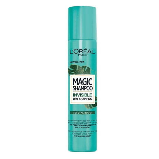 L'oreal Paris, Magic Shampoo Invisible, suchy szampon do włosów Vegetal Boost, 200 ml L'Oreal Paris