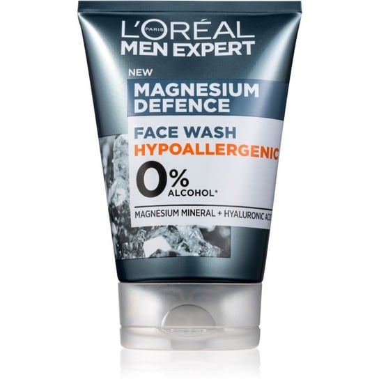 L’Oréal Paris Men Expert Magnesium Defence żel do mycia twarzy dla mężczyzn 100 ml L'Oreal Paris
