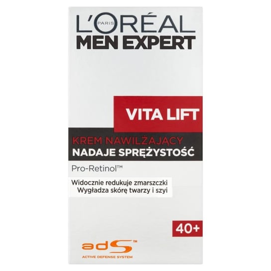 L'oreal Paris, Men Expert, Vita Lift for Men, krem nawilżający przeciw starzeniu się skóry, 50 ml L'Oreal Paris