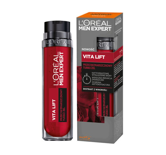 L'oreal Paris, Men Expert Vita Lift, przeciwzmarszczkowy turbo żel, 50 ml L'Oreal Paris