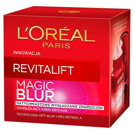 L'oreal Paris, Revitalift Magic Blur, krem nawilżający Anti-age, 50 ml L'Oreal Paris
