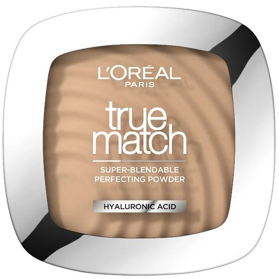 L'Oreal Paris, True Match Super-Blendable Perfecting Powder, Matujący puder do twarzy 5D/5W Warm Undertone, 9 g L'Oreal Paris