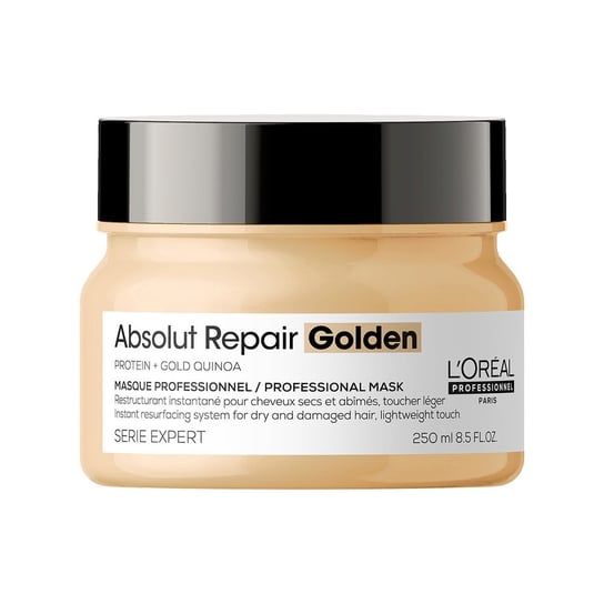 L'oreal Professionel, Absolut Repair Golden, Maska regenerująca o lekkiej formule, 250 ml L'Oréal Professionnel