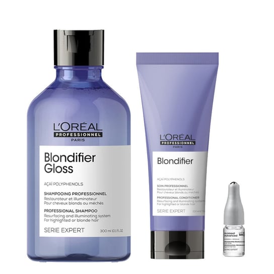 L’Oréal Professionnel, Blondifier, Zestaw kosmetyków do pielęgnacji, 3 szt. L'Oréal Professionnel