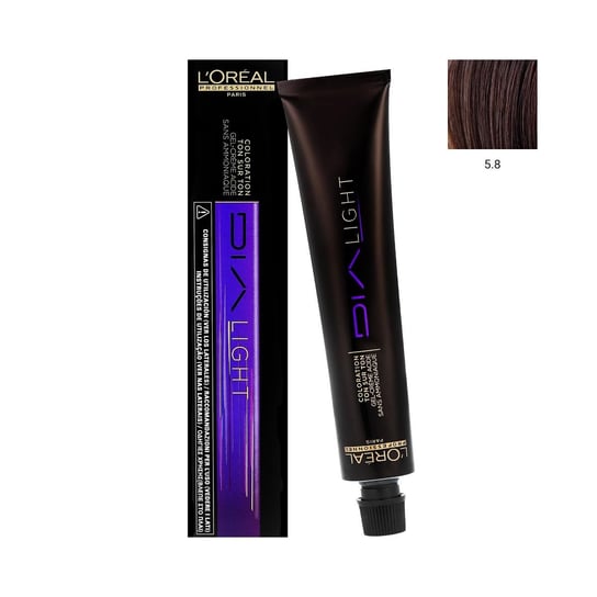 L'oreal Professionnel, Dia Light, Farba do włosów (5,8), 50 ml L'Oréal Professionnel