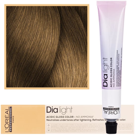 L'oreal Professionnel, Dia Light, Farba do włosów kolor 7.3 Blond Złocisty przyciemnia włosy o dwa i pół tonu, 50 ml L'Oréal Professionnel