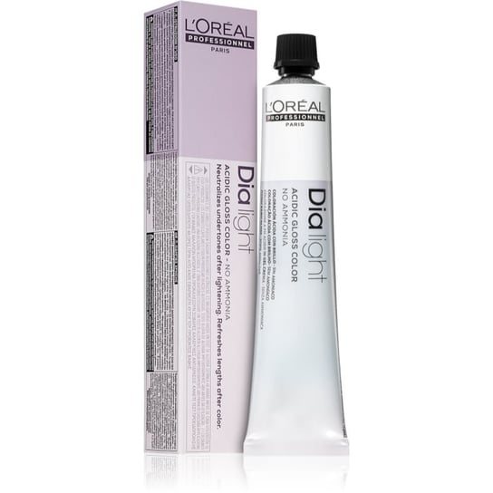 L'Oréal Professionnel Dia Light trwała farba do włosów bez amoniaku odcień 6.28 Biondo Scuro Irisé Moka 50 ml L'Oréal Professionnel