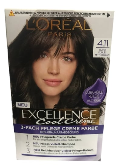 L'Oréal Professionnel Excellence Creme farba średni chłodny brąz L'Oréal Professionnel