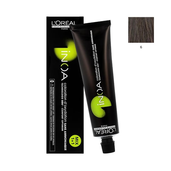 L'oreal Professionnel, Inoa, Farba do włosów (6), 60 ml L'Oréal Professionnel