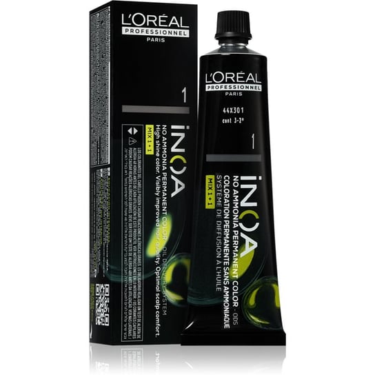 L'Oréal Professionnel Inoa trwała farba do włosów bez amoniaku odcień 1 60 ml L'Oréal Professionnel