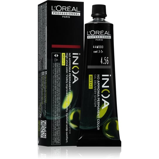 L'Oréal Professionnel Inoa trwała farba do włosów bez amoniaku odcień 4.56 60 ml L'Oréal Professionnel