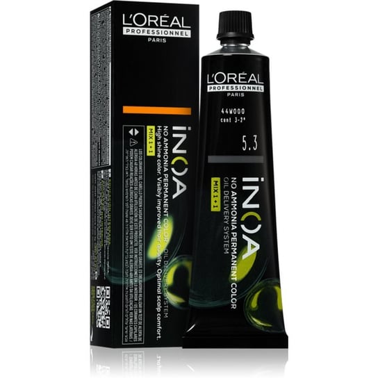 L'Oréal Professionnel Inoa trwała farba do włosów bez amoniaku odcień 5.3 60 ml L'Oréal Professionnel