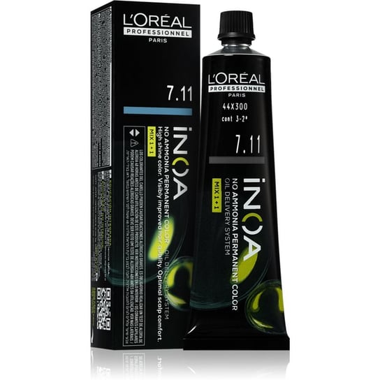 L'Oréal Professionnel Inoa trwała farba do włosów bez amoniaku odcień 7.11 60 ml L'Oréal Professionnel